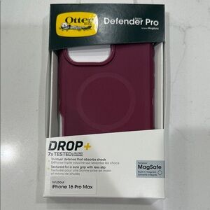 OtterBox Defender Pro MagSafe Case for iPhone 16 Pro Max - pink